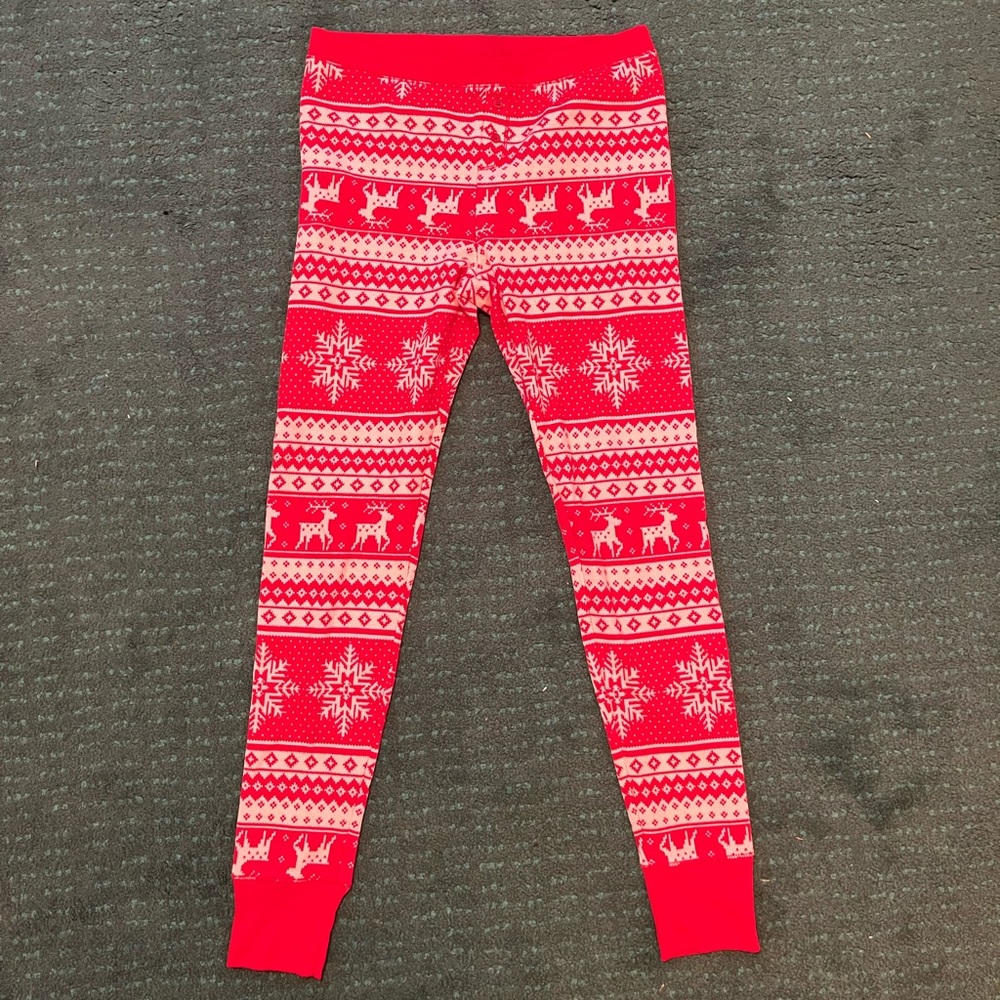 Red Old Navy Holiday Pajama bottoms | medium